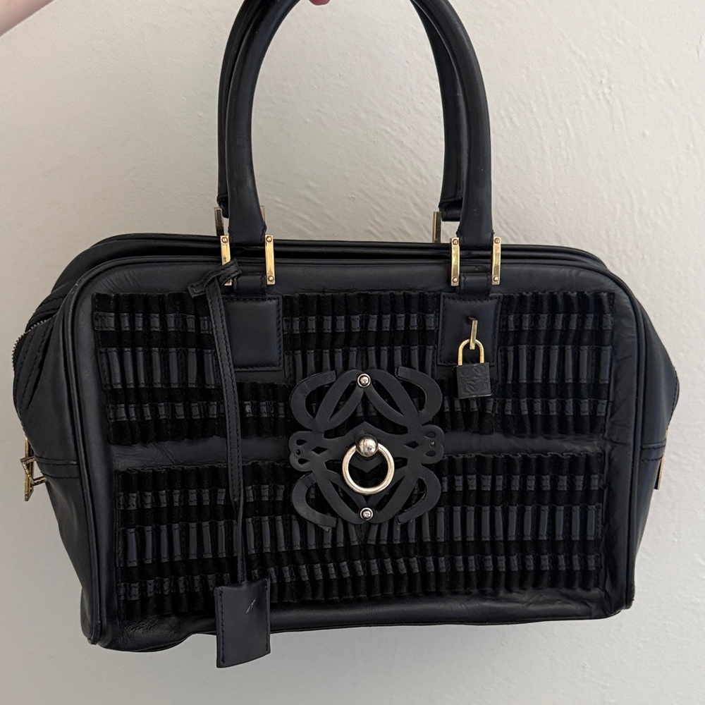 Elegant Black Designer Handbag